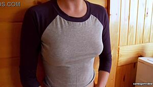 Addie Juniper's Tight Pussy Tease in HD