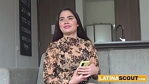 bubble butt latina teen railed rough at modeling casting