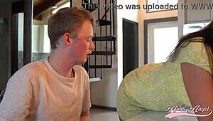 Arabic MILF Alina Angel FUCKED Hard by Best Friend's Son! الينا انجل تنتاك من ابن صديقتها