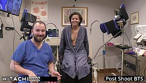 Strangers Force Hitachi Orgasms On Tattooed Prisoner Rebel Wyatt!