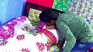 Indian Bhabhi Tempts Devar into Tight Pussy Fuck Dirty Hindi Talk