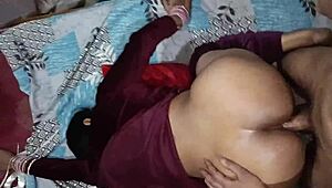 Beautiful Bhabhi's Rough Doggy Anal Moans