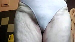 granny rams cucumber deep into her hairy german beaver