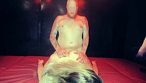 Hairy Fat Milf Bent Over for Brutal Doggystyle Squirting