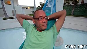 Tranny Fucks Fella in Cock-Sucking Contest