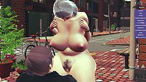 Mature woman bangs chico then shares him with her young girlfriend