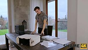 Czech Dorm Blonde Big Tits Ass Creampie Camilla Hot Shameful Fuck