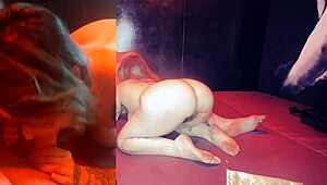 Hairy Fat Milf Bent Over for Brutal Doggystyle Squirting