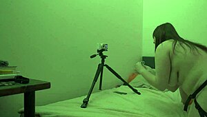 ahahahaha shooting this bbw milf bdsm video looks so weird behind scenes
