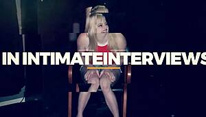 Gloryhole Secrets Submissive Blonde Coco Lovelock Sloppily Deepthroats Devours Big Tits Cumshots