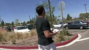 victoria white's huge tits bounce while fucking her wet shaved pussy doggystyle then anal 😍💦