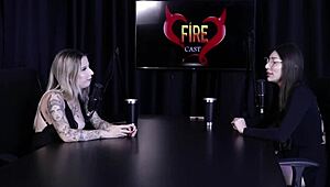 Melina Khalifa naughty interview packed with slutty action Porn Cast Brazil part 3