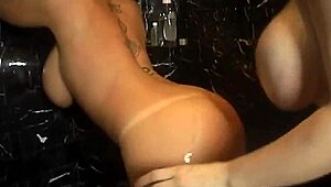 daphne rosen licks sara jay's wet pussy making busty milf moan loud