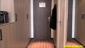 Boris Schwarz Blasts Accidental Creampie in Young Blonde Whore Pussy