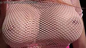 oh man my huge natural italian tits bounce outdoors in slow mo closeup fetish