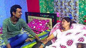 Indian Bhabhi Tempts Devar into Tight Pussy Fuck Dirty Hindi Talk