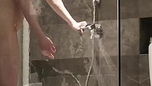 Newyokumaimai's cute shower tease in dorm gets steamy 🚿😍💦