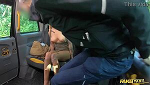 in this fake taxi nini nightmare rides my cock hard with deepthroat pussy lick and missionary pounding