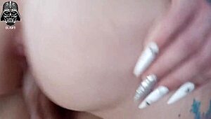 Brazilian Hottie Rides Huge Cock! Gets Cumshot Doggy Style!