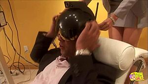 you watch busty blonde brunette lesbians lick and toy in vr