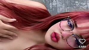 cute latina plays with her tight pussy and ass seductively