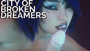 damn, futa kleo's tight ass takes my monster cock deep in gameplay 😈🍑💦