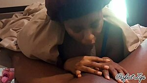 Amazing soft juicy lips tease lick suck throbbing huge cock