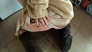 hey, wanna see my cheating wife get clothes ripped dancing with his friend?