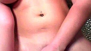 Poking Petite Cutie Leads to Monster Cock Pounding Fun