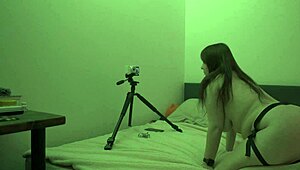 ahahahaha shooting this bbw milf bdsm video looks so weird behind scenes