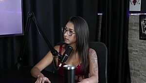 luciana picchi sheer red lingerie reveals first swingers drama with daughter watching