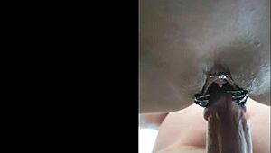 Kiwi Trashy Drunk Milf Submissive Bitch Farting Pussy Close-Up in Toilet Trailer Used Hard by Tattooed Pierced Master