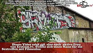 German latina milf lured on erocom date for outdoor pov pounding