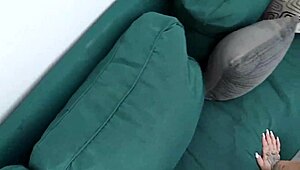 I blew him while watching our homemade video ending in facial swallow