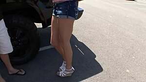 victoria white's huge tits bounce while fucking her wet shaved pussy doggystyle then anal 😍💦