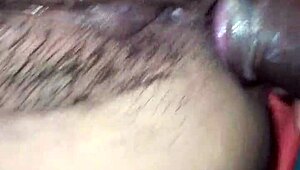 beautiful indian girl takes huge cock deep in her tight ass close-up