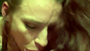 Young Amateur Works Tongue Hard Swallowing Cumshot