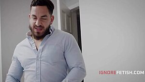 young petite asian pays family dues through freeuse while ignored in everyday routine