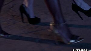 Black Lesbian Milf Ana Foxxx Fucks Big Ass Blonde Serene Siren Dildo