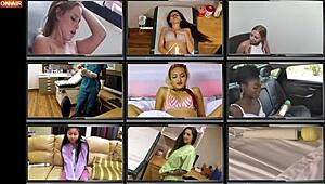 Strangers Force Hitachi Orgasms On Tattooed Prisoner Rebel Wyatt!