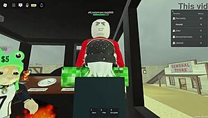 she goes afk during the game and the crew turns it into a wild shemale gangbang