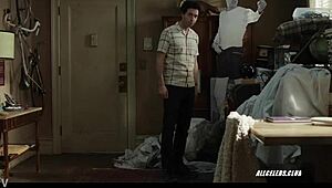 jemima kirke's topless tease in girls s06e01