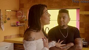 o corno watches while the corretor bbc stretches that trans ass to orgasm