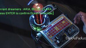 inventor blackmails sisinlaws with device forcing bent over doggystyle orgy fantasy