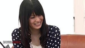 nozomi koizumi delivers passionate jav blowjob then swallows jizz eagerly