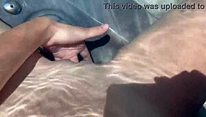 Italian Big Tits Milf Legs Spread in Jacuzzi!