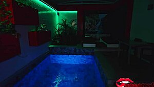 Fucking busty witch Miriam Prado unleashes Halloween orgasm passion