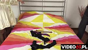 polish milf swaps toys for intense european sex play
