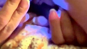 Curvy Amateur Spreads Wide Face Down For Vibrator Orgasm