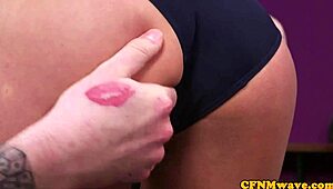 Busty british bikini babes, wanna tug our cocks in cfnm?